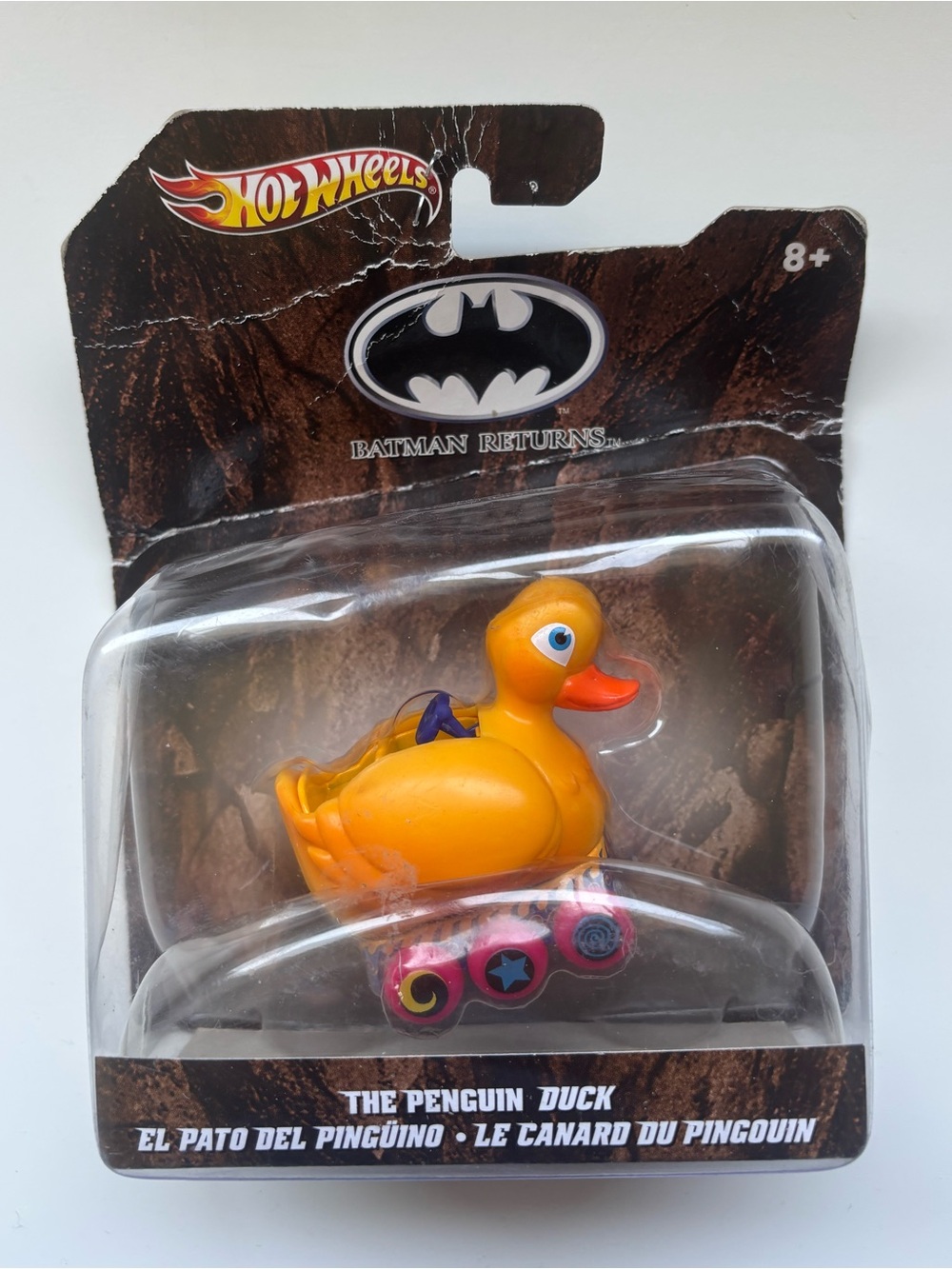 Hot wheels Batman returns 1992 film “penguin duck” vehicle